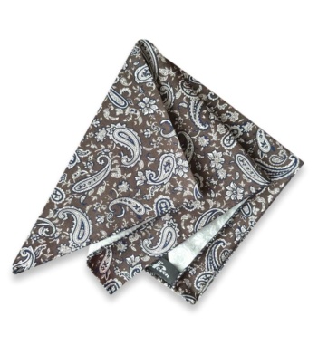 ručno rađena pamučna džepna maramica